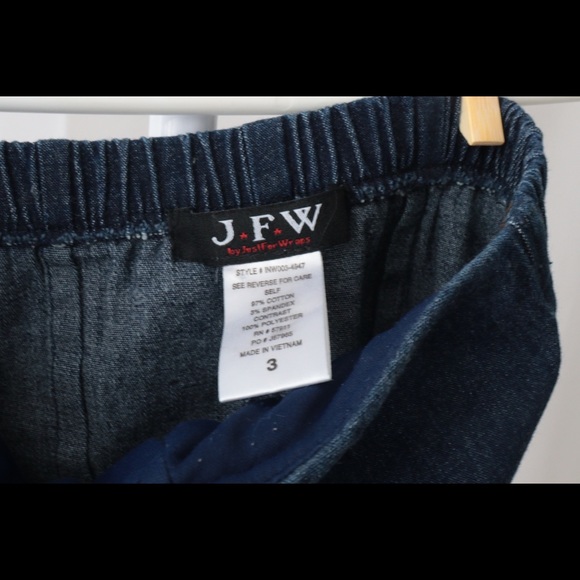 COPY - DENIM ZIPPER STRAPLESS DRESS - Picture 3 of 4